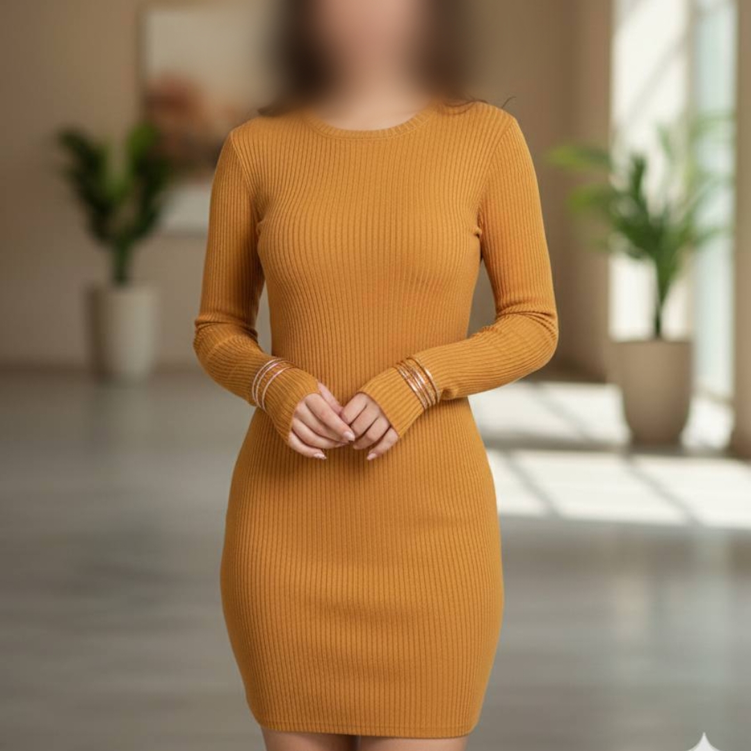 سارافون بلند فینگر دار پشت ضربدری (پک 6 عددی)