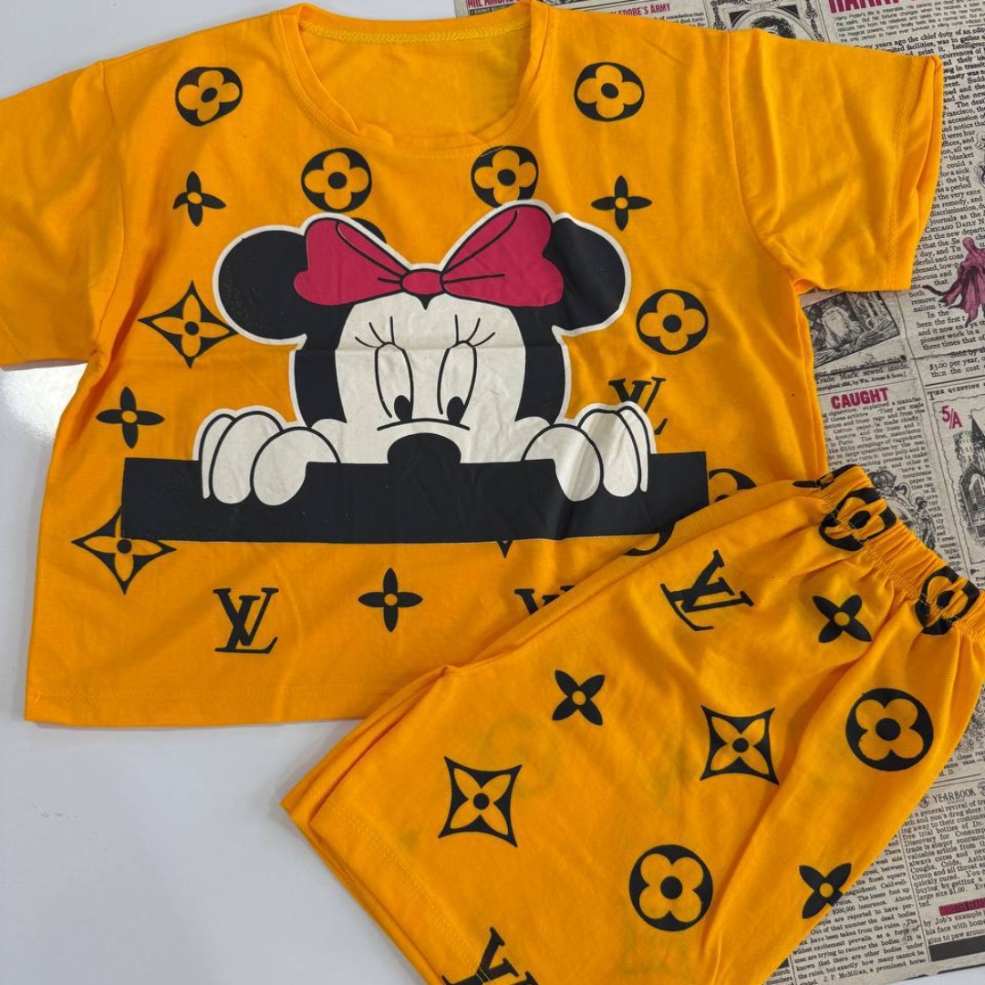 کراپ شورتک میکی (پک 6 عددی)