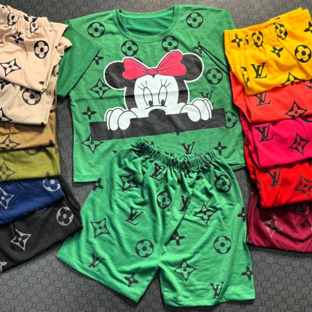 کراپ شورتک میکی (پک 6 عددی)