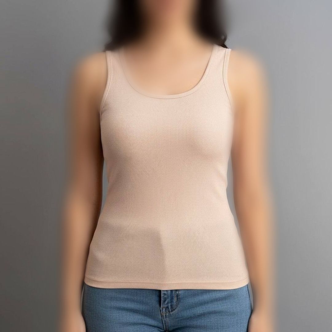 تاپ رکابی بیسیک یقه گرد (پک 6 عددی)