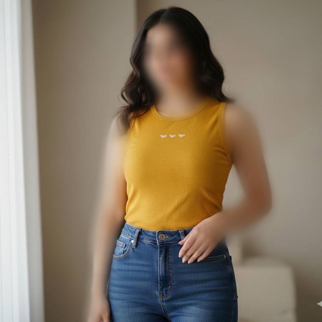 کراپ تاپ حلقه ای چاپ پاپیون (پک 12 عددی)