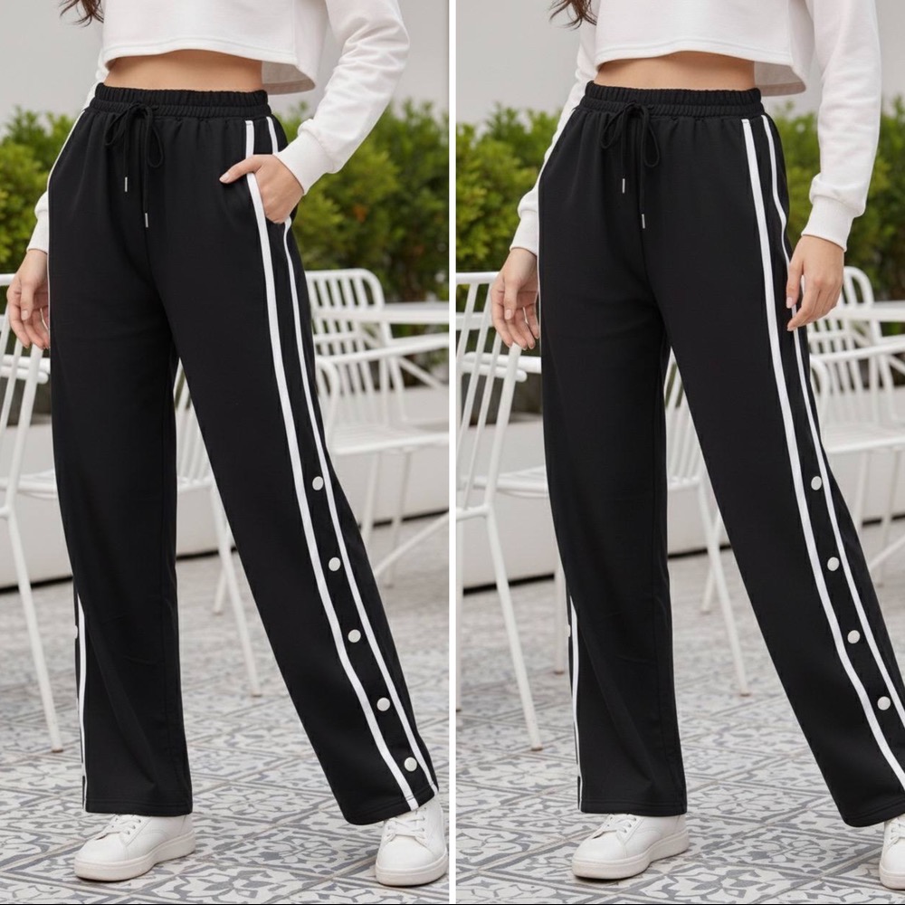 شلوار اسلش بگ قواره دار (پک 4 عددی)