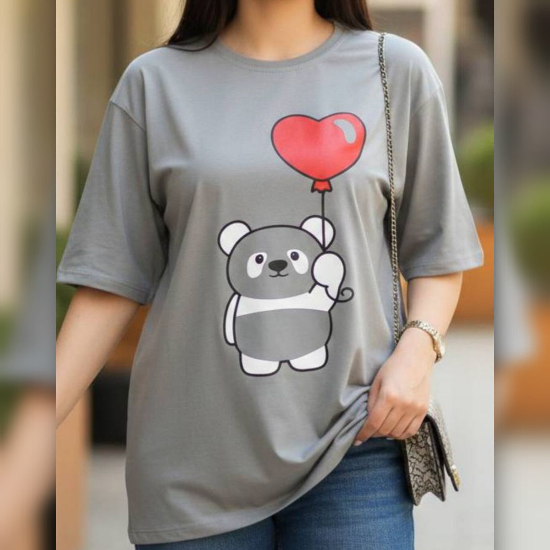 لانگ نیم استین پاندا (پک 6 عددی)