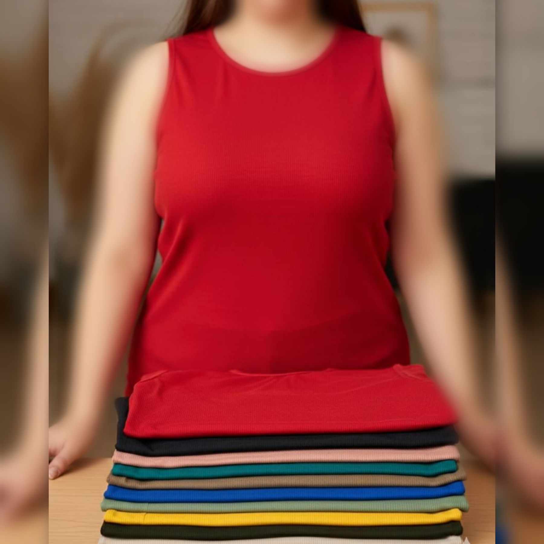 تاپ بیسیک قد بلند ۷۰ (پک 5 عددی)