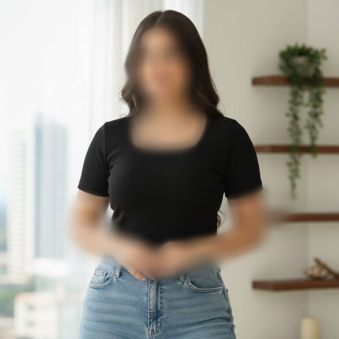 تیشرت بیسیک یقه خشتی (پک 5 عددی)