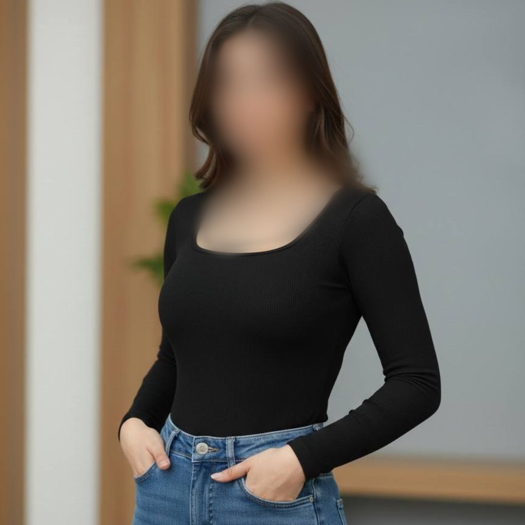 بادی بیسیک یقه خشتی (پک 6 عددی)