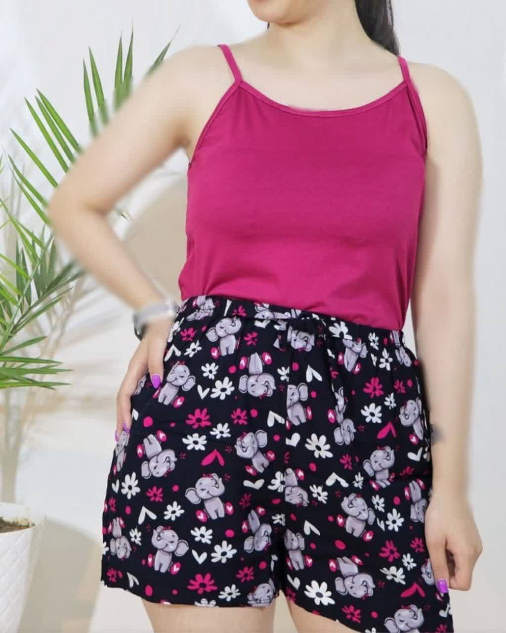 شورتک کوتاه استیکری (پک 4 عددی)