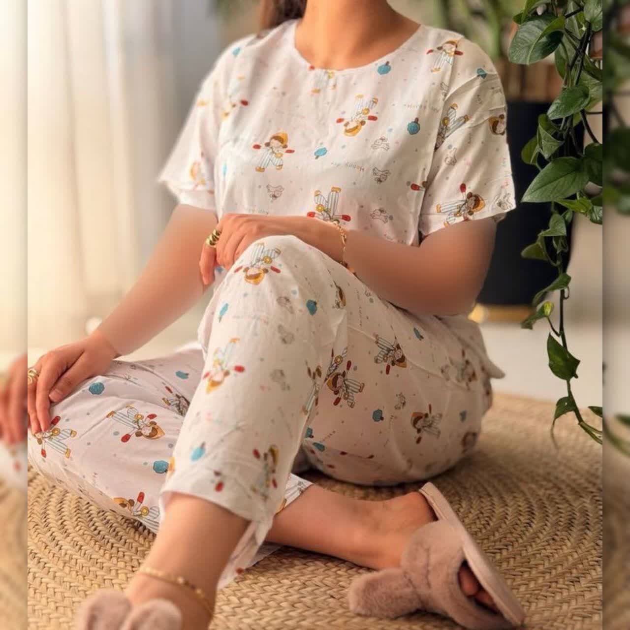 ست تیشرت شلوار سپیده (پک 3 عددی)