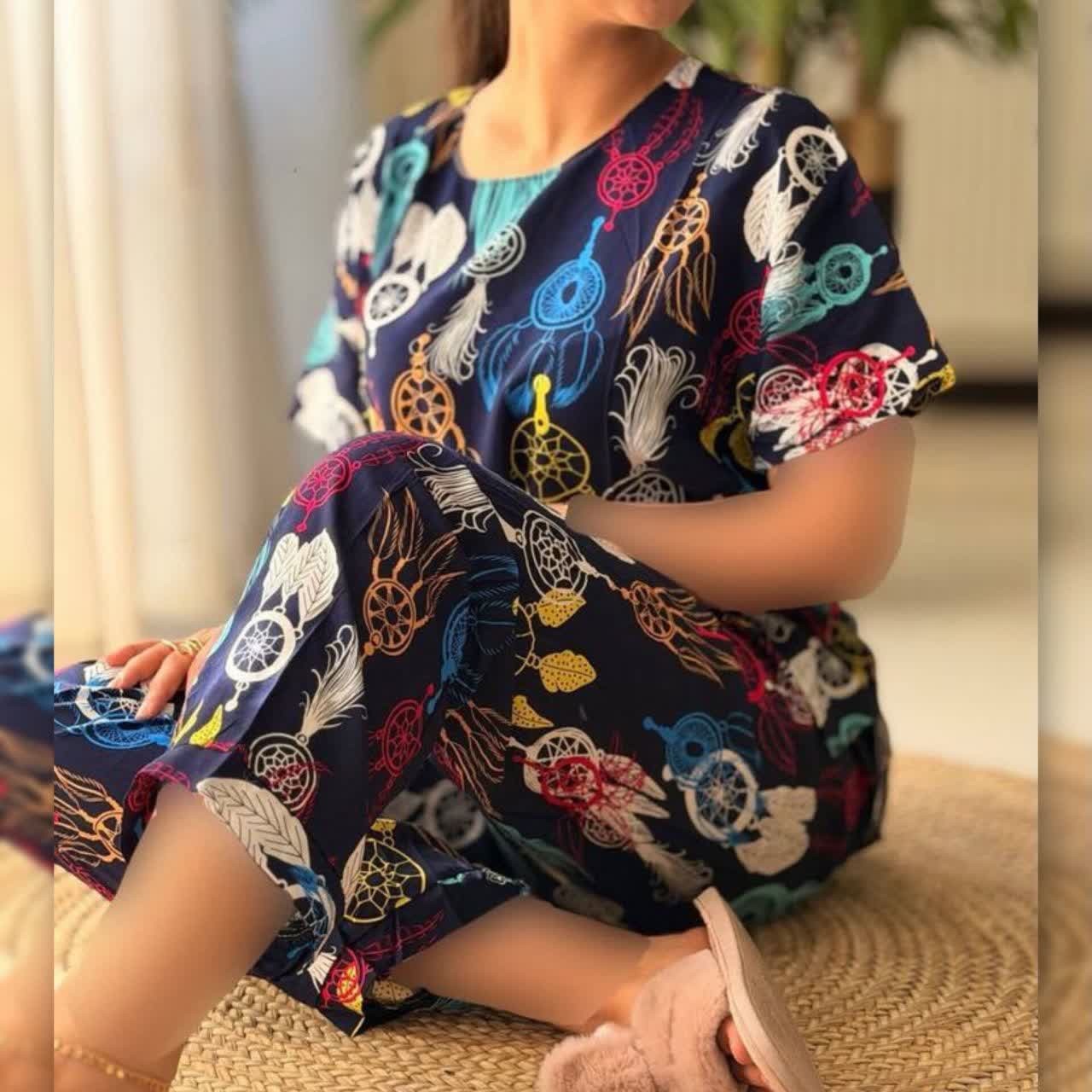 ست تیشرت شلوار سپیده (پک 3 عددی)