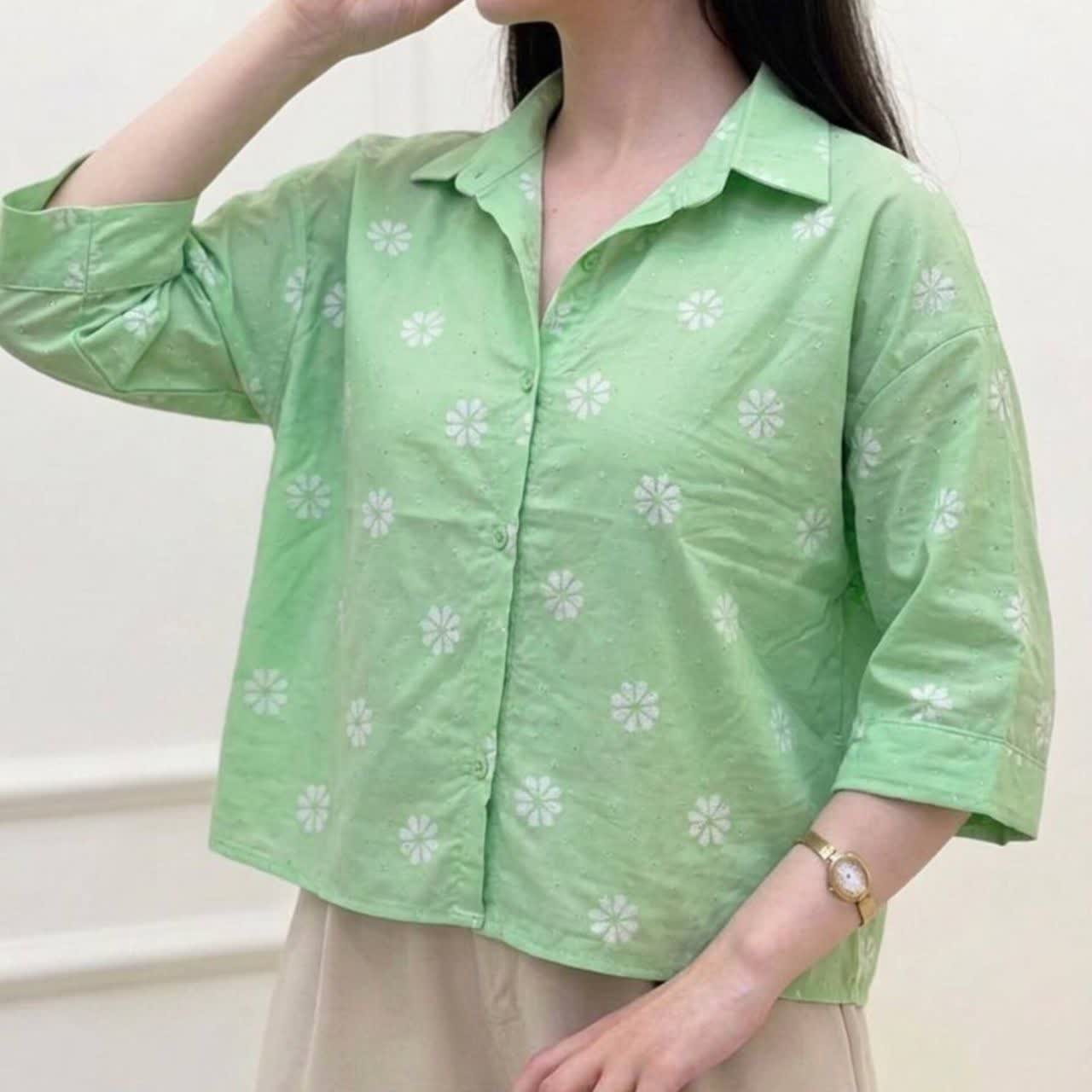 شومیز باکسی بابونه (پک 4 عددی)