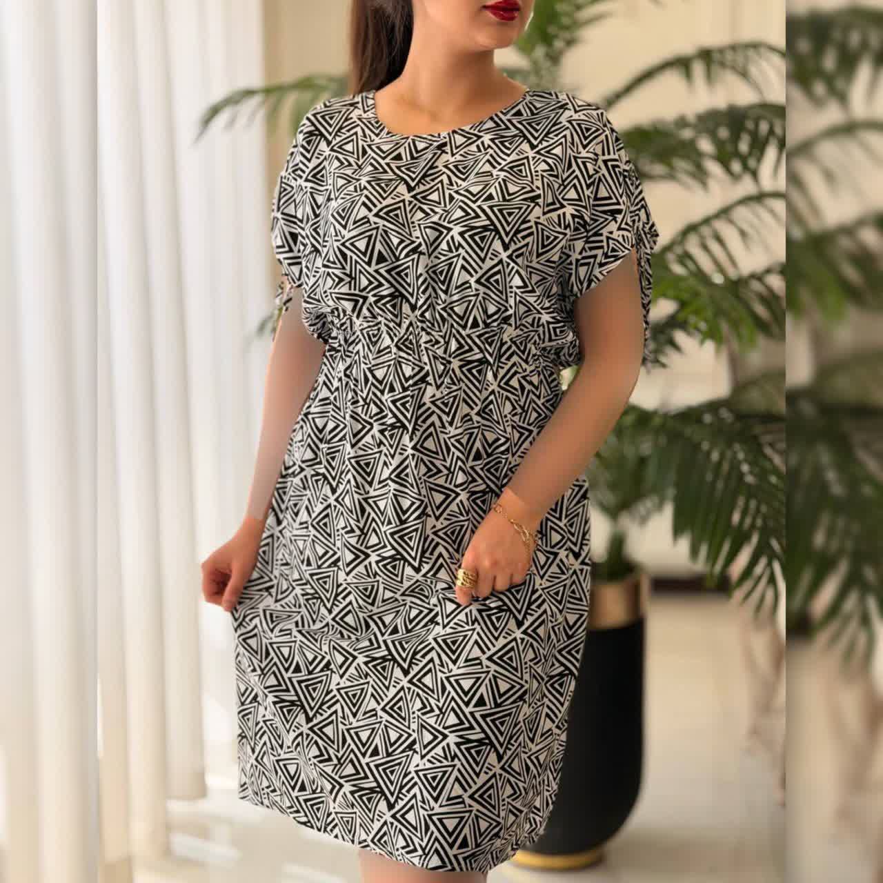 پیراهن بلند زیبای رز (پک 4 عددی)