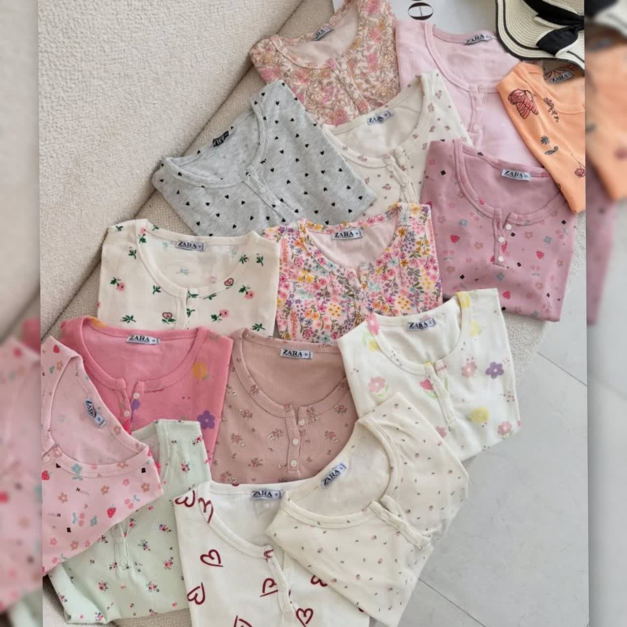 کراپ ZARA پایین چیندار (پک 6 عددی)