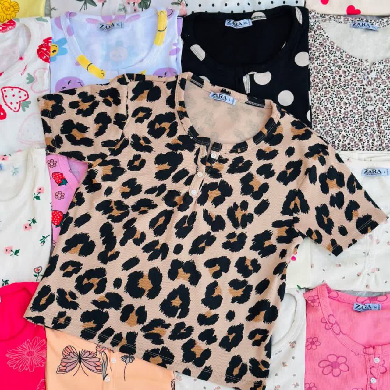 کراپ ZARA قواره دار (پک 6 عددی)