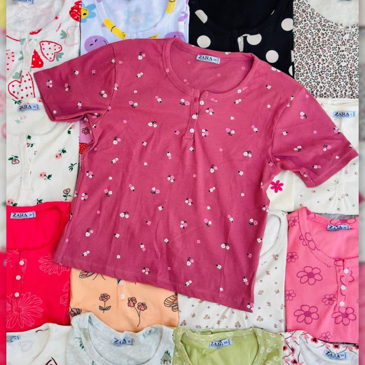 کراپ ZARA قواره دار (پک 6 عددی)